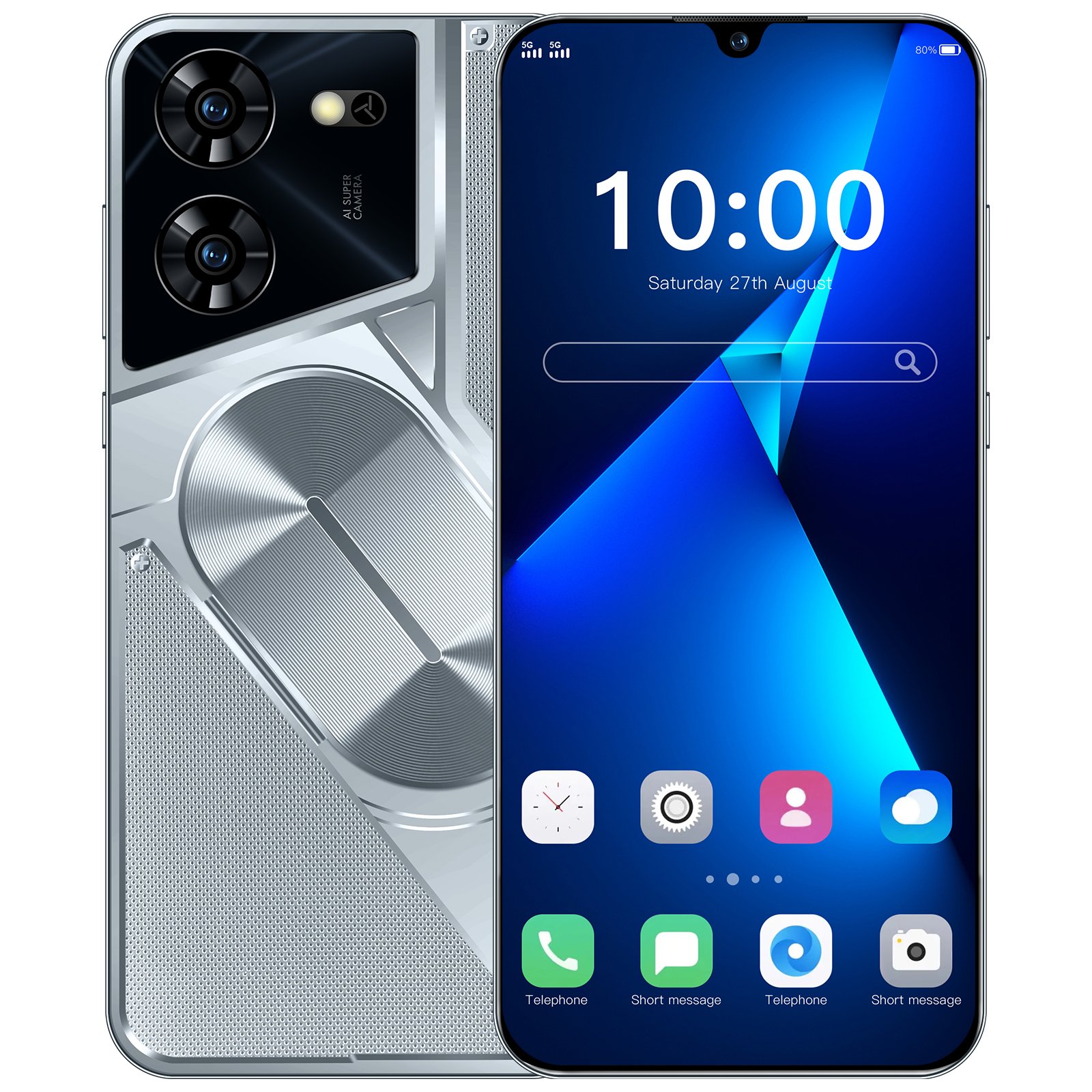 2023 Original Tecono Pova 5 pro Android 6.3 Inch Gaming Phone Styles Support 3G Smartphone mobile